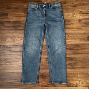 Scotch &‎ Soda Straight Leg Jeans Mid Rise Blue Denim Women Size 10 Minimalist